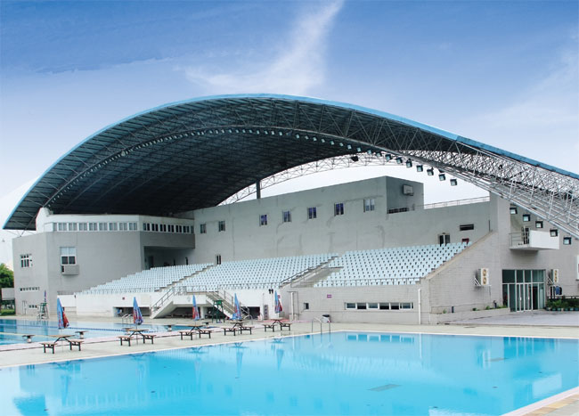 高碑店游泳馆网架